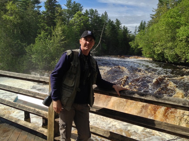 Me at Tahquamenon falls