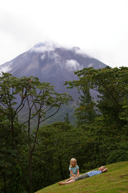 Vulcan Arenal and my kids